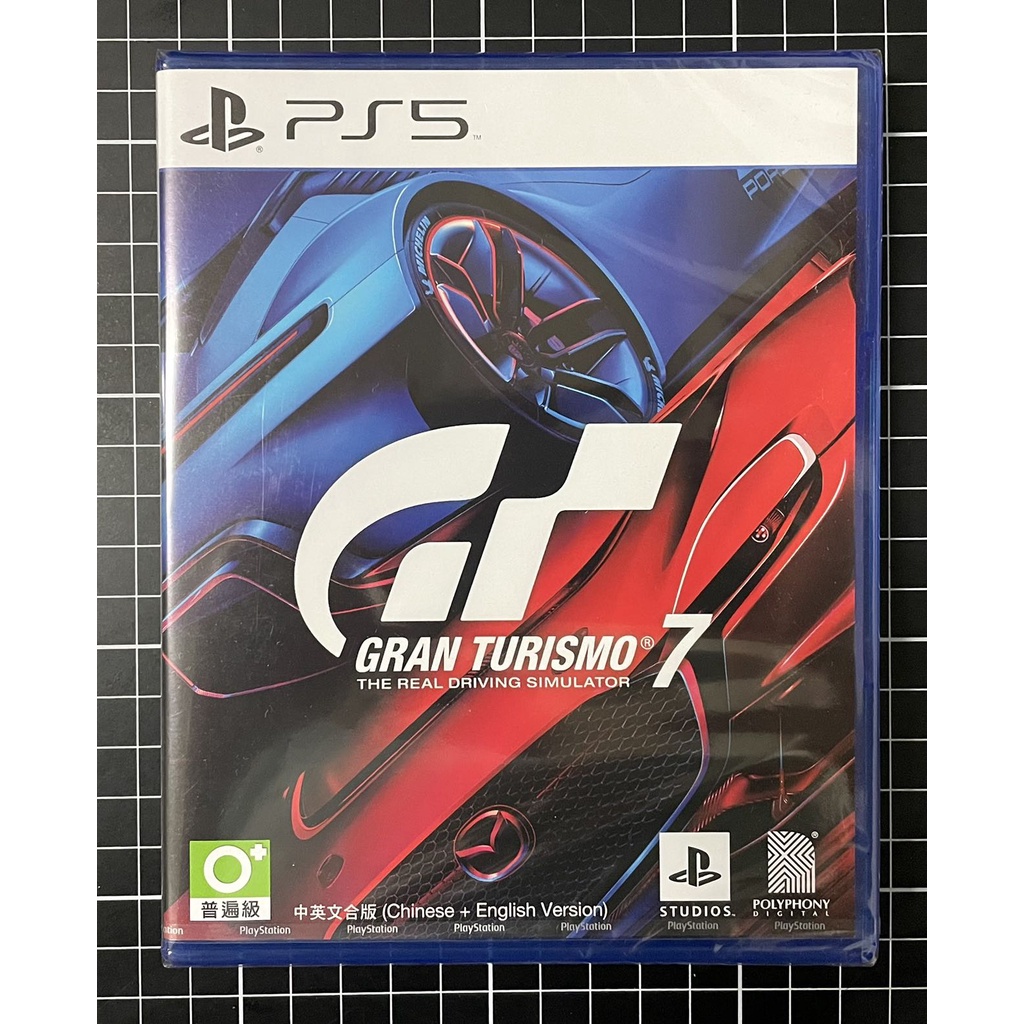 PS5 跑車浪漫旅 7 Gran Turismo 7 GT7 100%全新未拆✨有封膜
