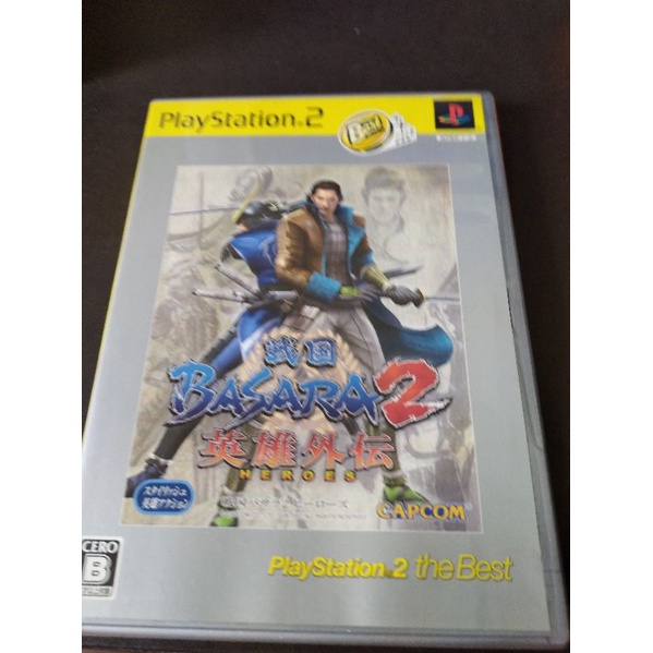 ps2遊戲光碟 basara2 英雄外傳 best