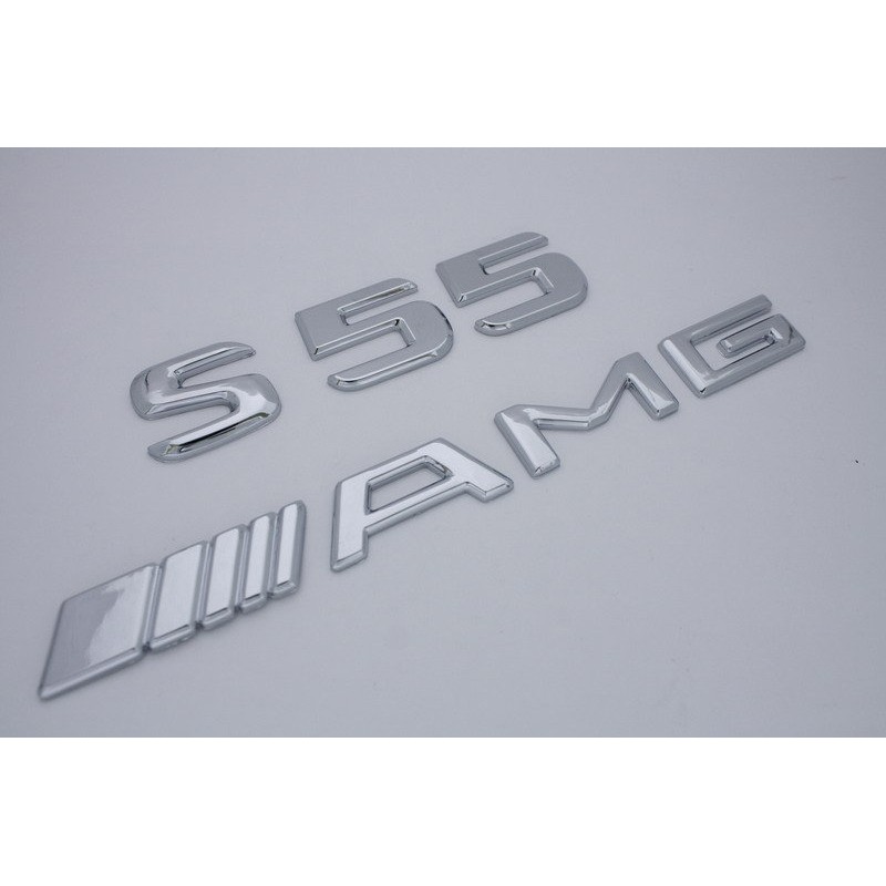《※金螃蟹※》 Mercedes Benz 賓士 奔馳 S Class S 55 ///// AMG 後車箱蓋 字體 字標