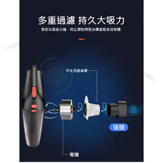120瓦 乾濕兩用無線吸塵器