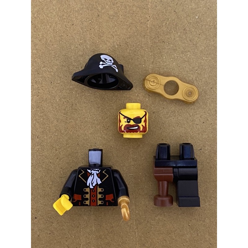 LEGO 樂高 人偶 鬍子船長 海盜系列 6242 6243 6253 6299