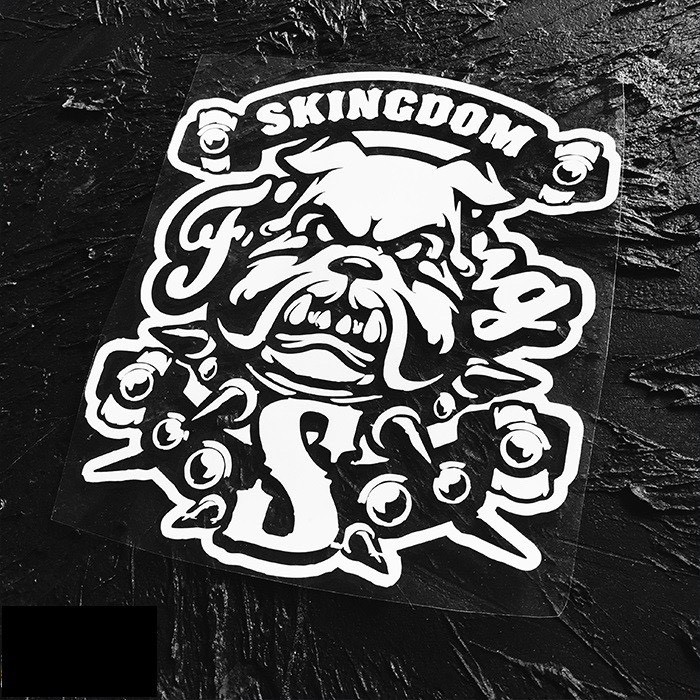 台灣現貨 惡霸犬bully 鬥牛犬狗狗寵物機車貼摩托車貼哈雷暴走貼法鬥英鬥改裝貼重機貼美式風 蝦皮購物