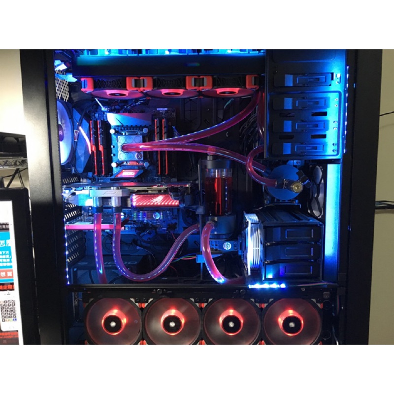 X299平台高階EK水冷機 I9-7900X ROG海神1080TI