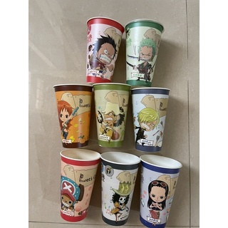 全家便利商店 超商 Let’s Cafe 塑膠杯 咖啡杯 飲料杯 One Piece 航海王 聯名