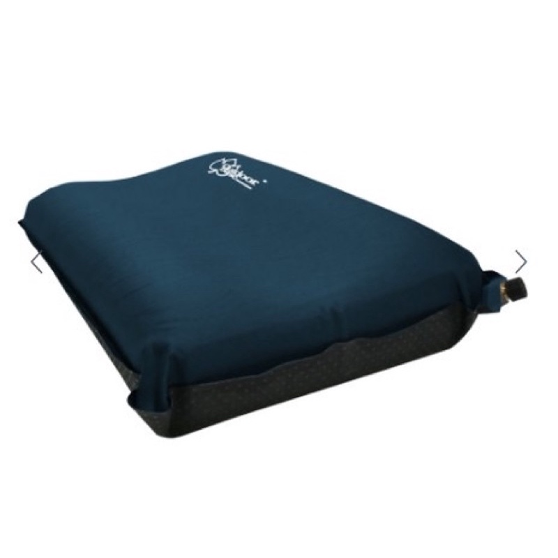 使用2次【Outdoorbase】3D舒壓自動充氣枕頭(自動充氣枕 露營便攜枕頭 戶外充氣枕)