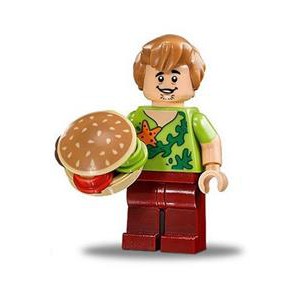 【台中翔智積木】LEGO 樂高 史酷比 75903 Shaggy Rogers 夏奇 (scd012) 附漢堡