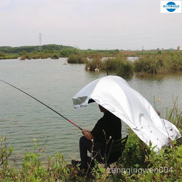 爆款來襲速發釣魚傘披風遮陽傘戶外垂釣傘可背式雨傘##太陽傘戶外工作雨傘摘花傘MRT