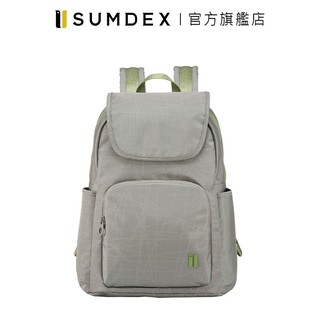 Sumdex｜樂.遊 輕旅防盜後背包 NOD-630FG 灰色 官方旗艦店