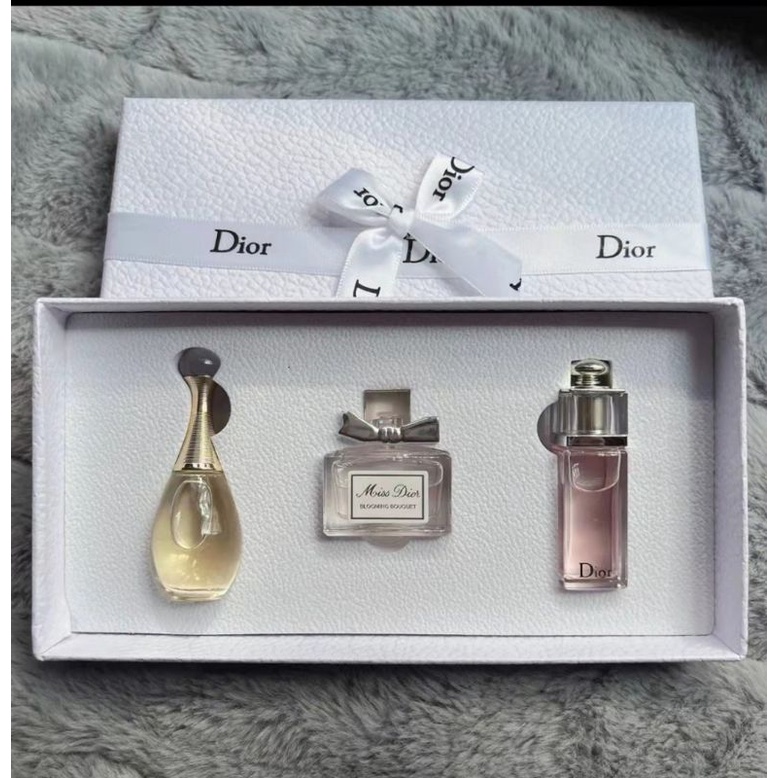 （女人花園）迪奧Dior 香水禮盒 絕對正品 小香三件組 送禮 禮物