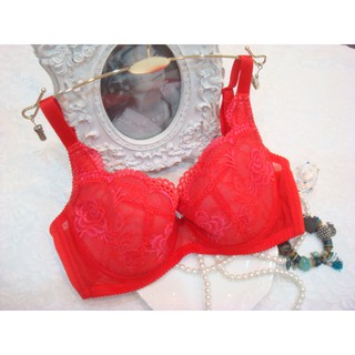 拜金的店 華歌爾內衣 莎薇SAVVY 內衣 AB4138 A801( 70D=32D )紅色內衣