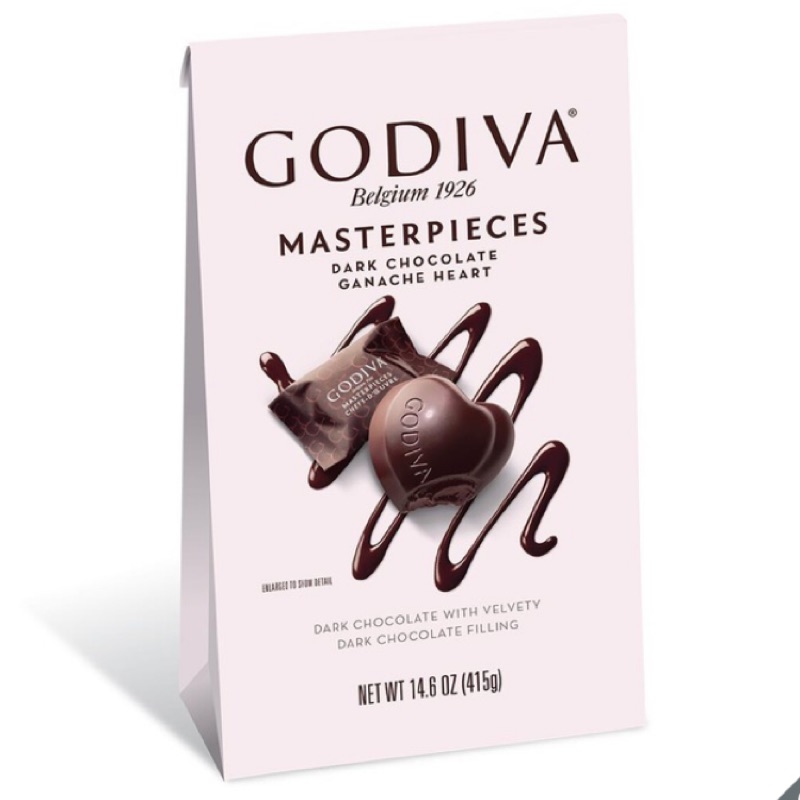 Godiva 心型黑巧克力 415 公克 costco 好市多 熱銷 超好吃😋