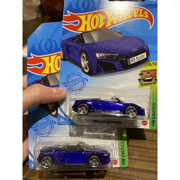 風火輪Hot Wheels 奧迪 2019 AUDI R8 SPYDER 藍色