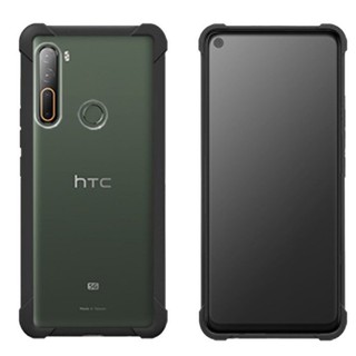 全新原廠公司貨 HTC U20原廠透視雙料防震邊框殼-黑