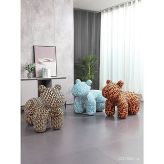 新品下殺#免運#北歐網紅小馬椅子卡通簡約動物造型童趣可愛時尚客廳兒童創意坐凳 小沙發 雙人沙發 單人沙發