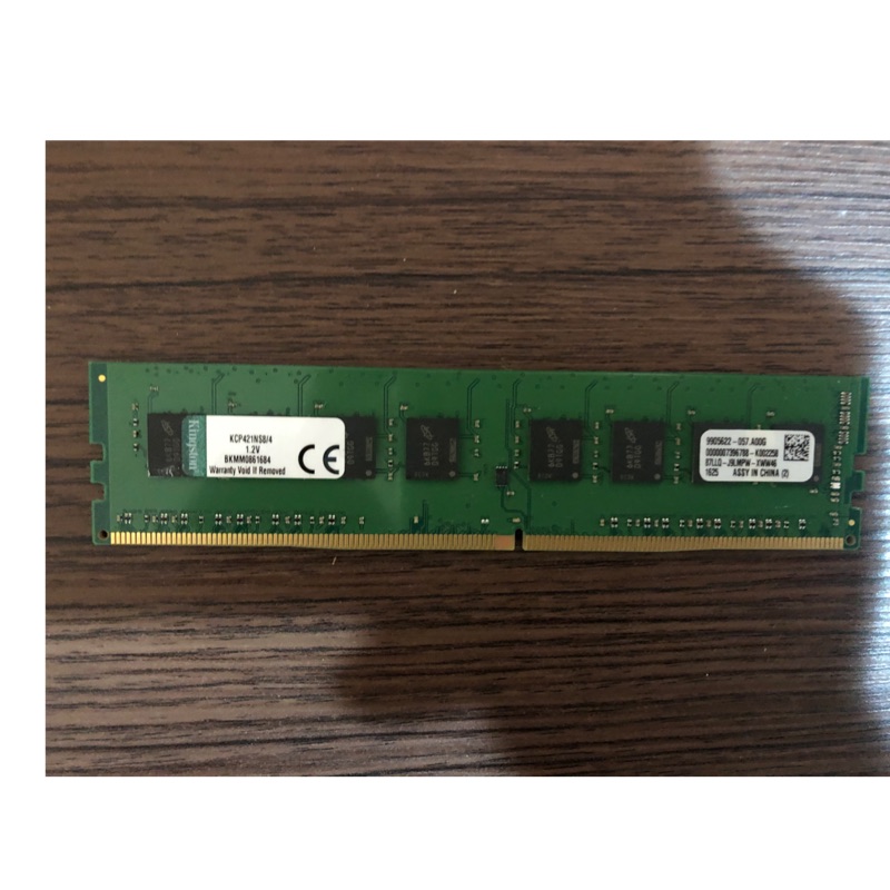 金士頓 DDR4 2400 4G