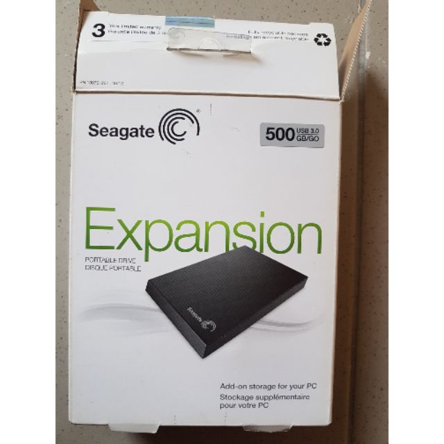 ※比隨身碟便宜※行動硬碟 Expansion Seagate 500GB usb3.0#[kiki商場]#