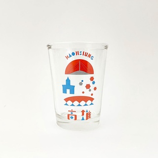 【來好LAI HAO】台灣城市啤酒杯 (高雄特別款) 啤酒杯 啤酒 酒杯 小啤酒杯 玻璃杯 水杯 玻璃水杯