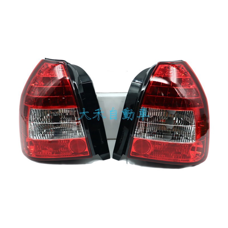 大禾自動車 LED 晶鑽紅白 尾燈組 適用 HONDA CIVIC K8 96-00 3門