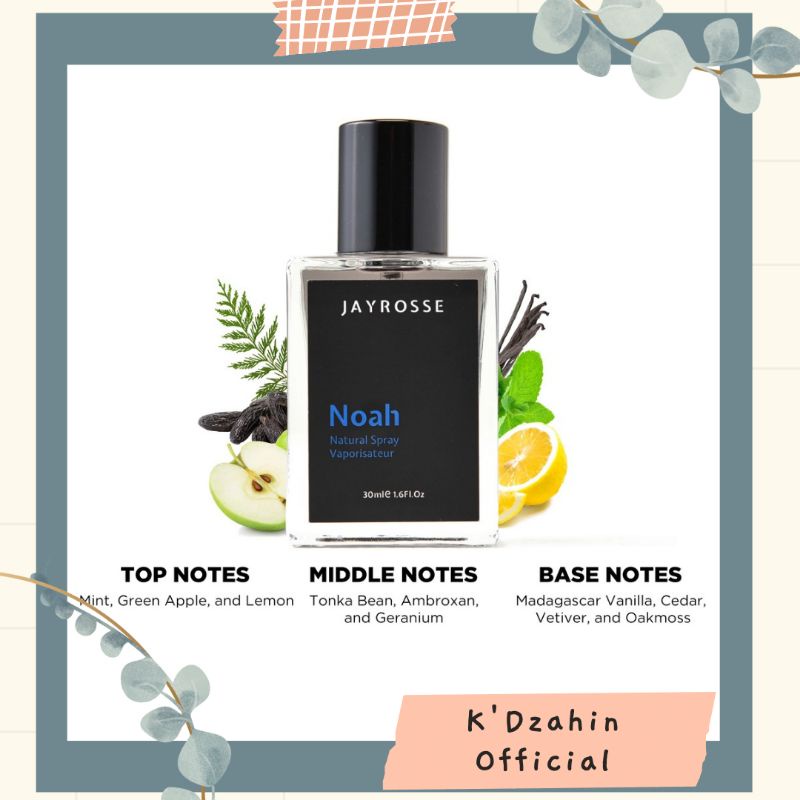 JAYROSSE PERFUME - NOAH | PARFUM PRIA