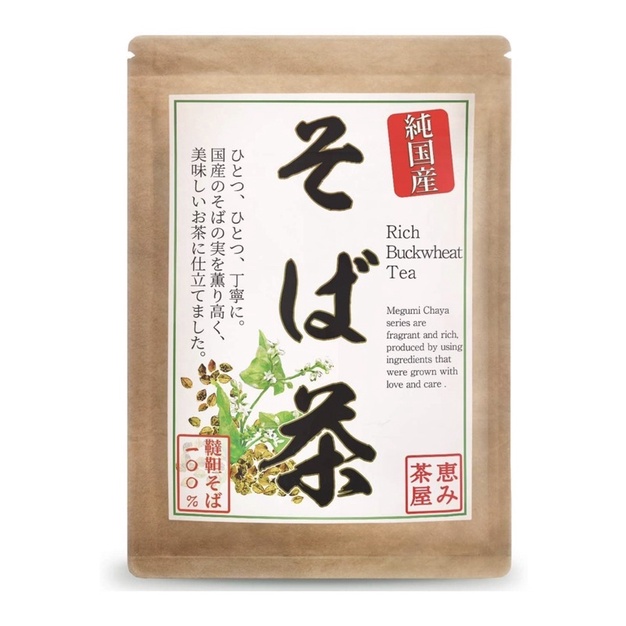 日本直送 純日本產 韃靼そば茶 蕎麥茶４ｇ×25包 無添加 恵み茶屋