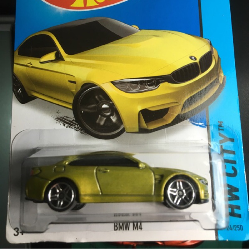 Hotwheels 風火輪 BMW M4 黃