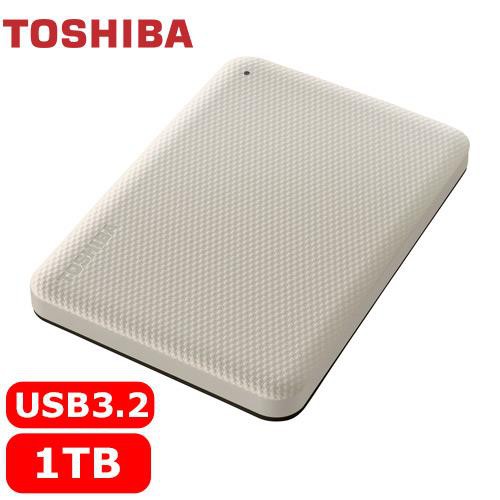 TOSHIBA Canvio Advance V10 1TB 外接式硬碟 白