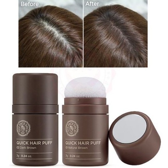 【原廠公司貨】韓國THE FACE SHOP自然遮色氣墊髮粉  [美肌超商]