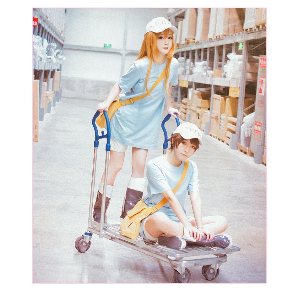 全新現貨 工作細胞血小板全套蘿莉幼女可愛cos服cosplay 蝦皮購物