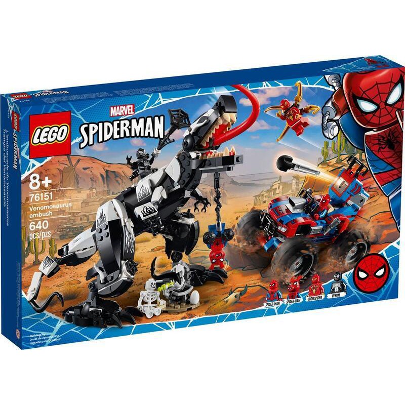 LEGO 樂高 76151 超級英雄系列 漫威 Marvel 蜘蛛人 猛毒恐龍伏擊 全新未拆