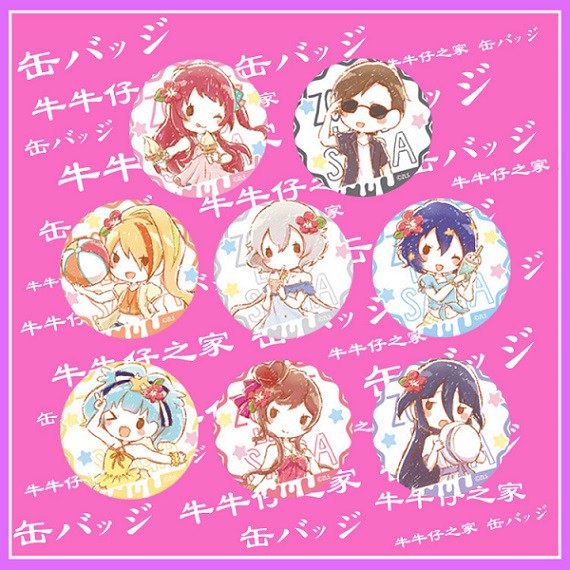 佐賀偶像是傳奇胸章徽章源櫻二階堂咲水野愛紺野純子夕霧星川莉莉山田妙巽幸太郎動漫 蝦皮購物