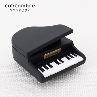 日本🇯🇵現貨 concombre 黑色鋼琴 三角琴 鋼琴 療癒擺飾 鋼琴造型 鋼琴擺飾 琴鍵 擺飾品 紀念品 公仔
