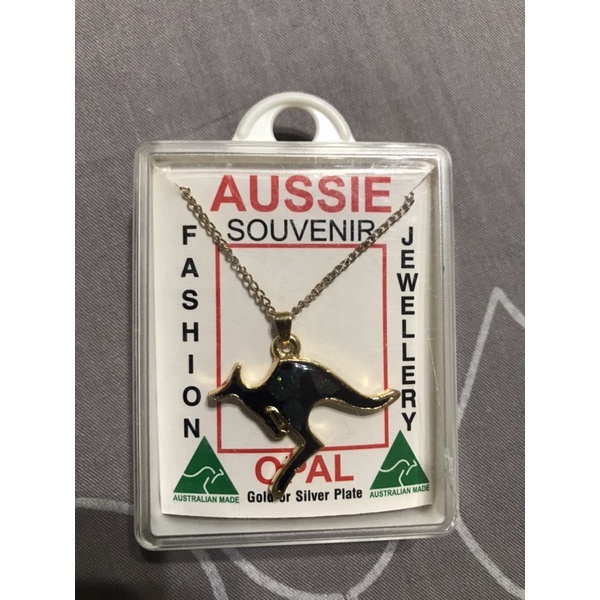 澳洲帶回可愛袋鼠項鍊