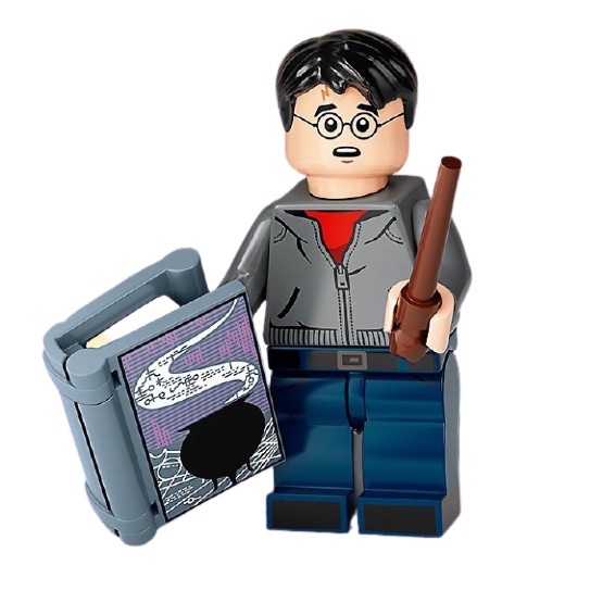 ［宅媽科學玩具］樂高LEGO 71028 哈利波特第2代人偶  1號 哈利波特