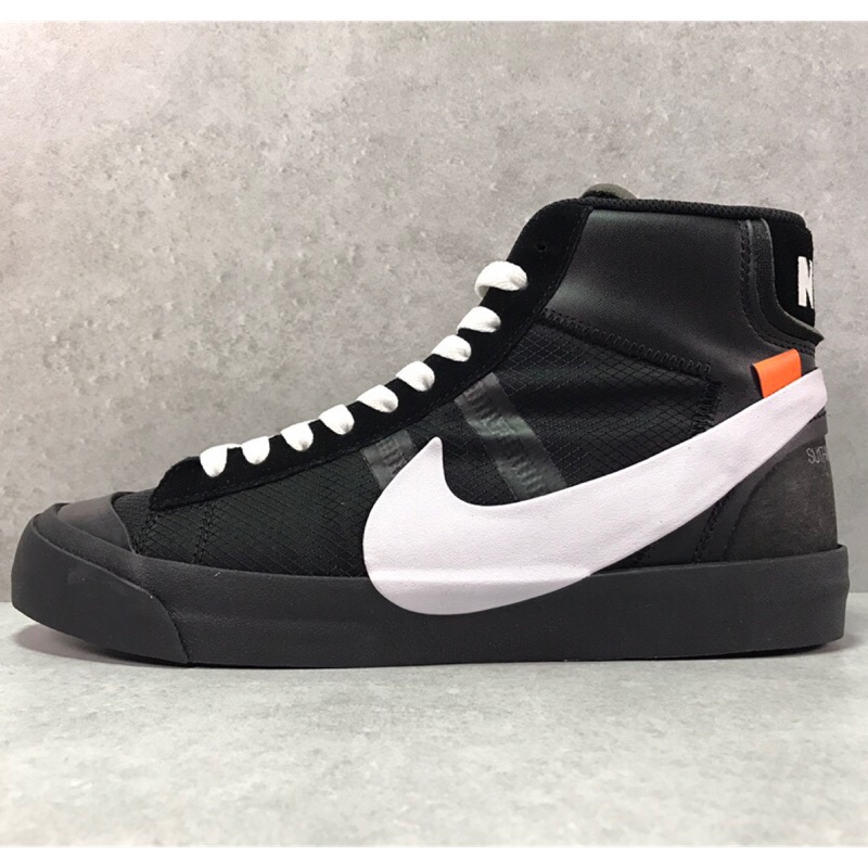 off white blazer mid black