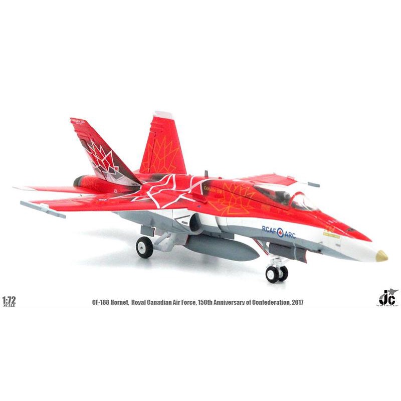 【模王 JCW 現貨】JC F18 F-18 CF-188 比例 1/72 合金飛機完成品 F18-005