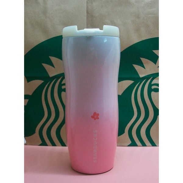 2012 日本星巴克 Starbucks 限量商品 ~日本櫻花不銹鋼杯 隨行杯 350ml