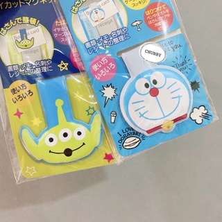#CHUBBY# 日本帶回/玩具總動員-三眼怪&哆啦A夢.小叮噹/磁鐵/收納夾/夾便利貼/冰箱上/超可愛/當書籤/夾發票