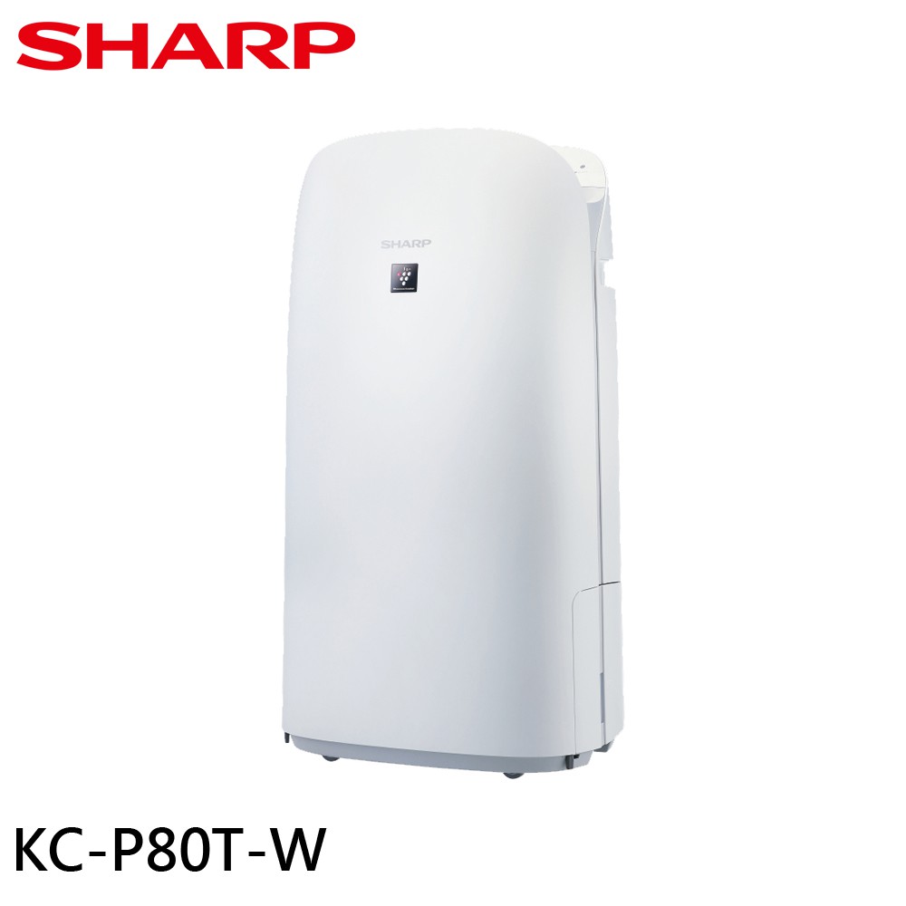 SHARP 夏普 18坪 AIoT智慧美型鬱金香空氣清淨機 KC-P80T-W 現貨 廠商直送