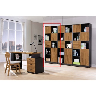 【宏興傢俱 傢俱 HOME BRISK】科隆2.7尺書櫃，促銷全省西部市區免運費《XU新品22》