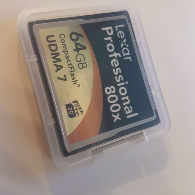 Lexar 64GB Professional 800x CF記憶卡