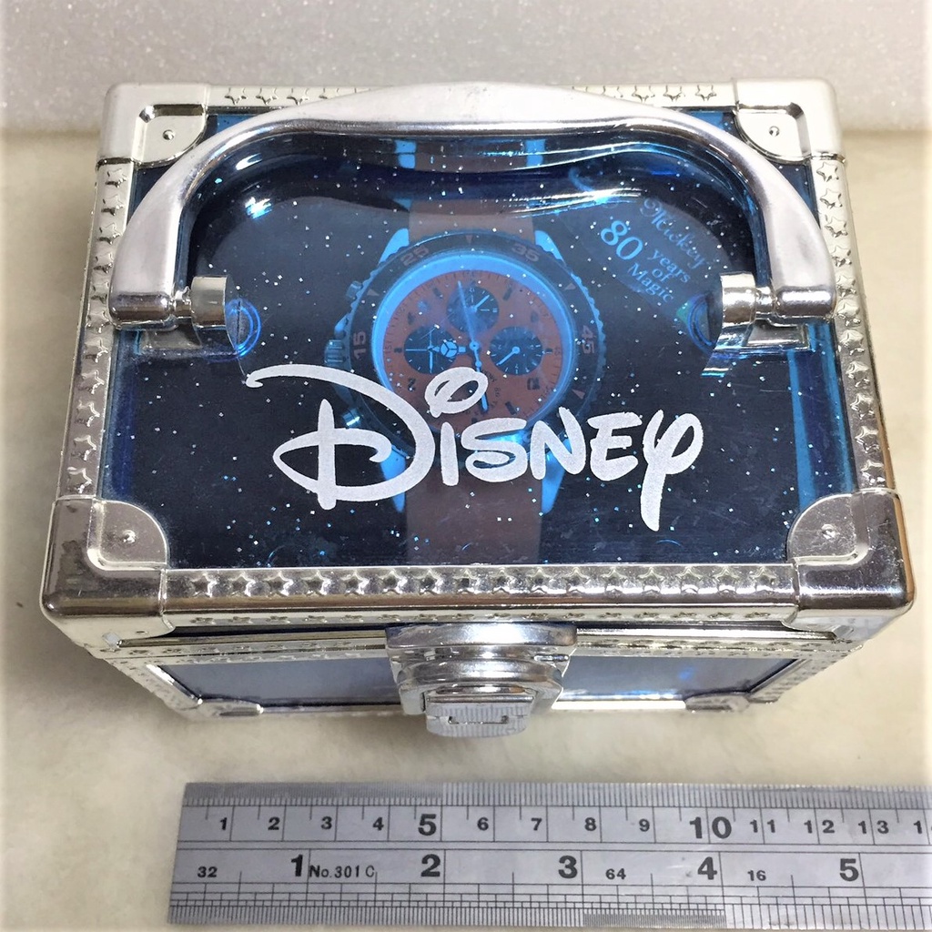 【玩具櫃】日本朋友寄來 迪士尼 米奇 誕生 80 周年 機械錶 手錶