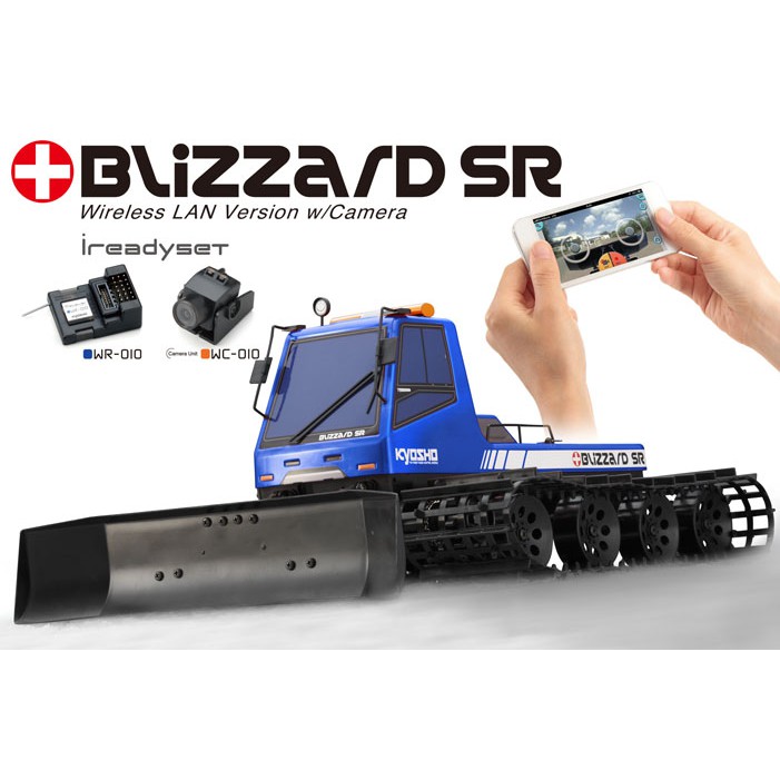 30987 1/12 EP BLIZZARD SR Wireless LAN Version 電動雪地履帶車WiFi版