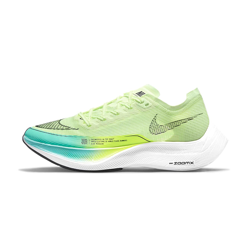 Nike ZoomX Vaporfly Next% 2 女 淺綠 氣墊 避震 運動 慢跑鞋 CU4123-700