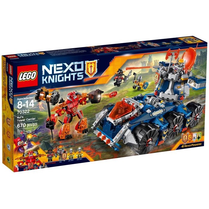 "Amber's 樂高小店" LEGO 樂高Nexo Knights  70322 艾克索的塔防戰鬥車