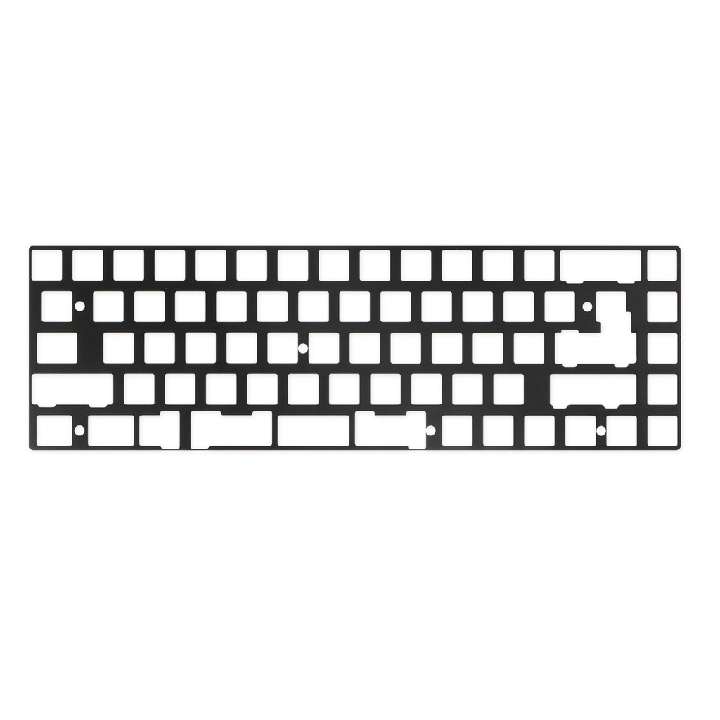 【鍵盤定位板】JKDK 鋁合金定位板 陽極 65%  68 銀色 黑色配列客製化機械鍵盤