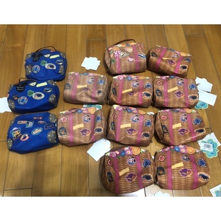 東京迪士尼 達菲 雪麗玫 畫家貓 化妝包 小提袋 收納包