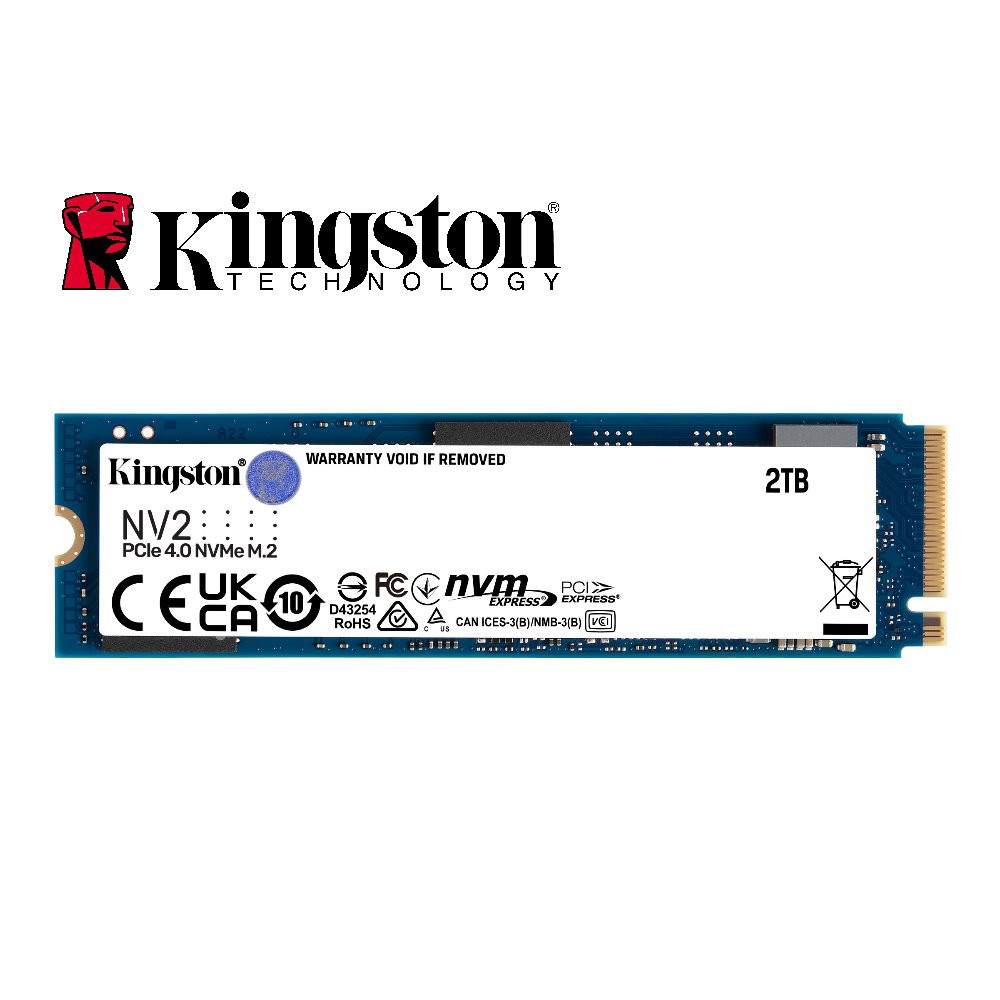 金士頓 Kingston SNV2S/2000G 2TB Gen 4 PCIe NV2 SSD 固態硬碟 現貨 蝦皮直送