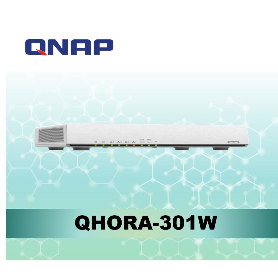 @電子街3C特賣會@全新 QNAP QHora-301W 新世代 Wi-Fi6 雙10GbE SD-WAN 路由器