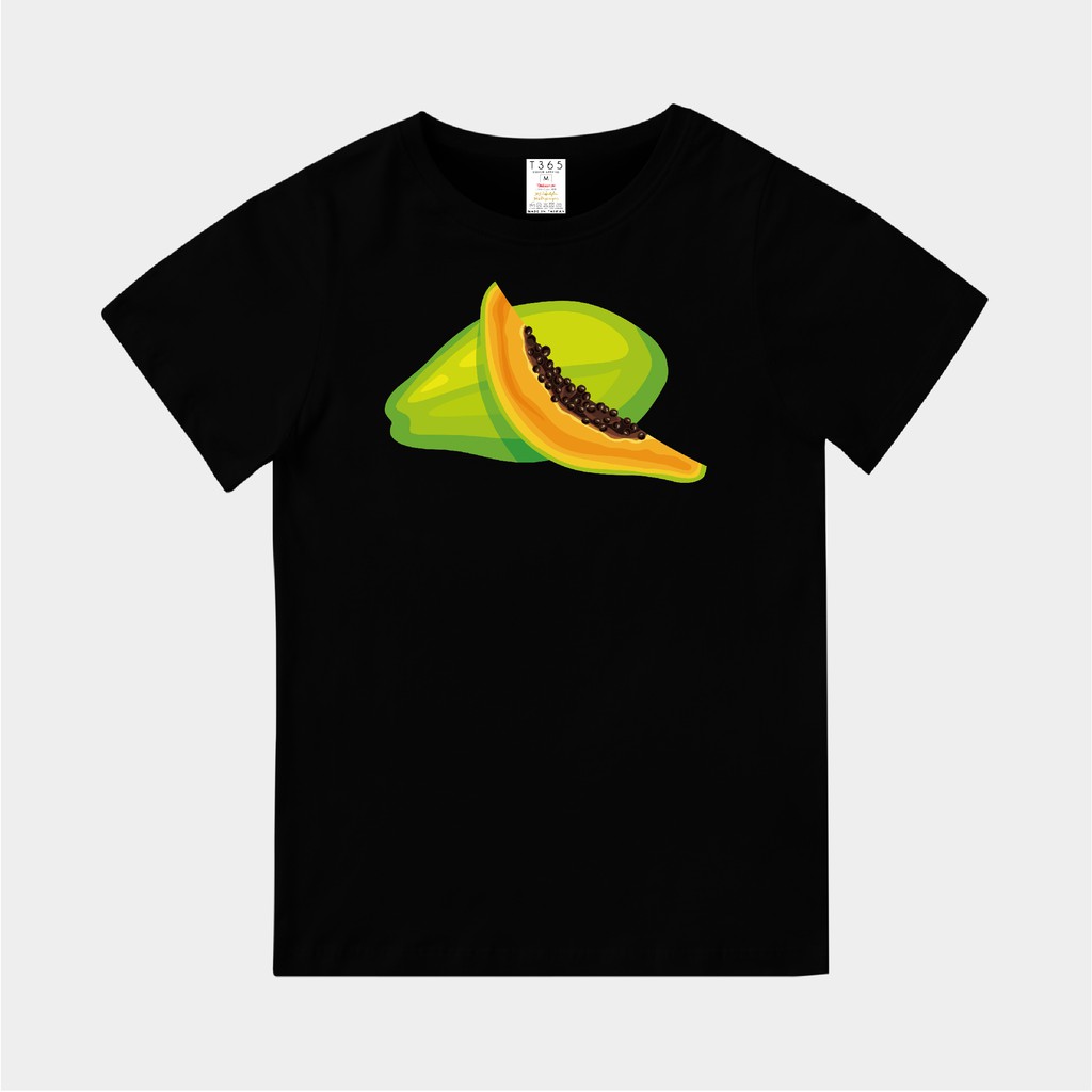 T365 MIT 親子裝 T恤 童裝 情侶裝 T-shirt 短T 水果 FRUIT 木瓜 papaya