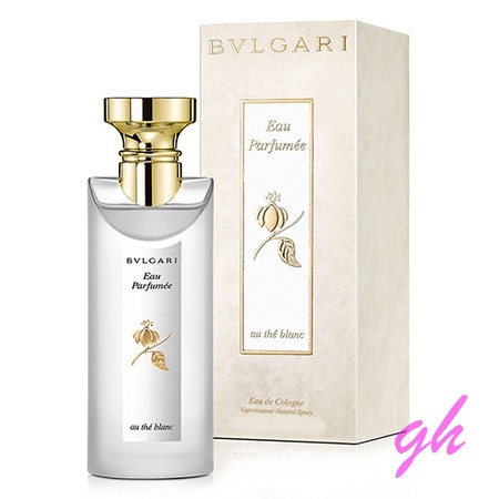 【GH】 BVLGARI Eau Parfumée au The Blanc 寶格麗白茶中性古龍水（新款）75ml
